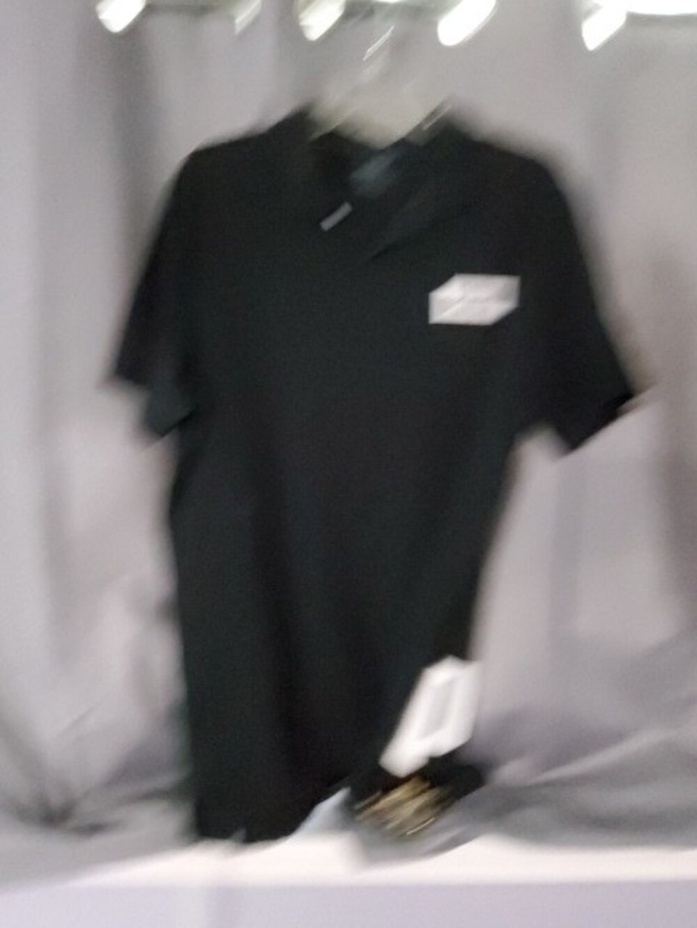 Puma Men’s Black Polo with Chest Logo - Picture 5 of 5